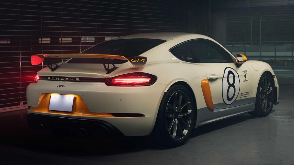 Μοναδική Porsche 718 Cayman GT4 τιμά την αγωνιστική 906 